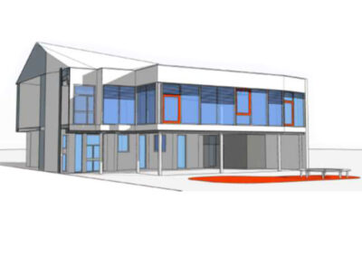 Réhabilitation de bâtiments pour création d’un restaurant scolaire et extension de l’école J.J. Rousseau